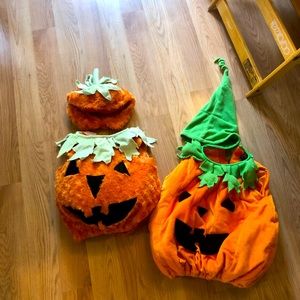2T/4T pumpkin costume bundle
